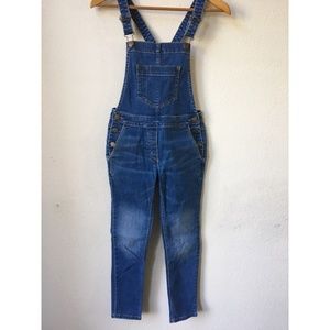 J.Crew Crewcuts Girls Denim Overalls Size 10